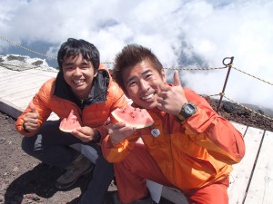 富士山　ロケボッカアルバイト　2013/07